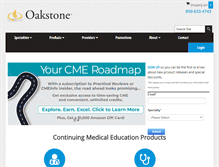 Tablet Screenshot of oakstone.com